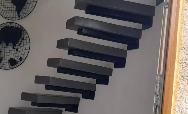 Escalier sur mesure, Les Arcs, Inertie Concept